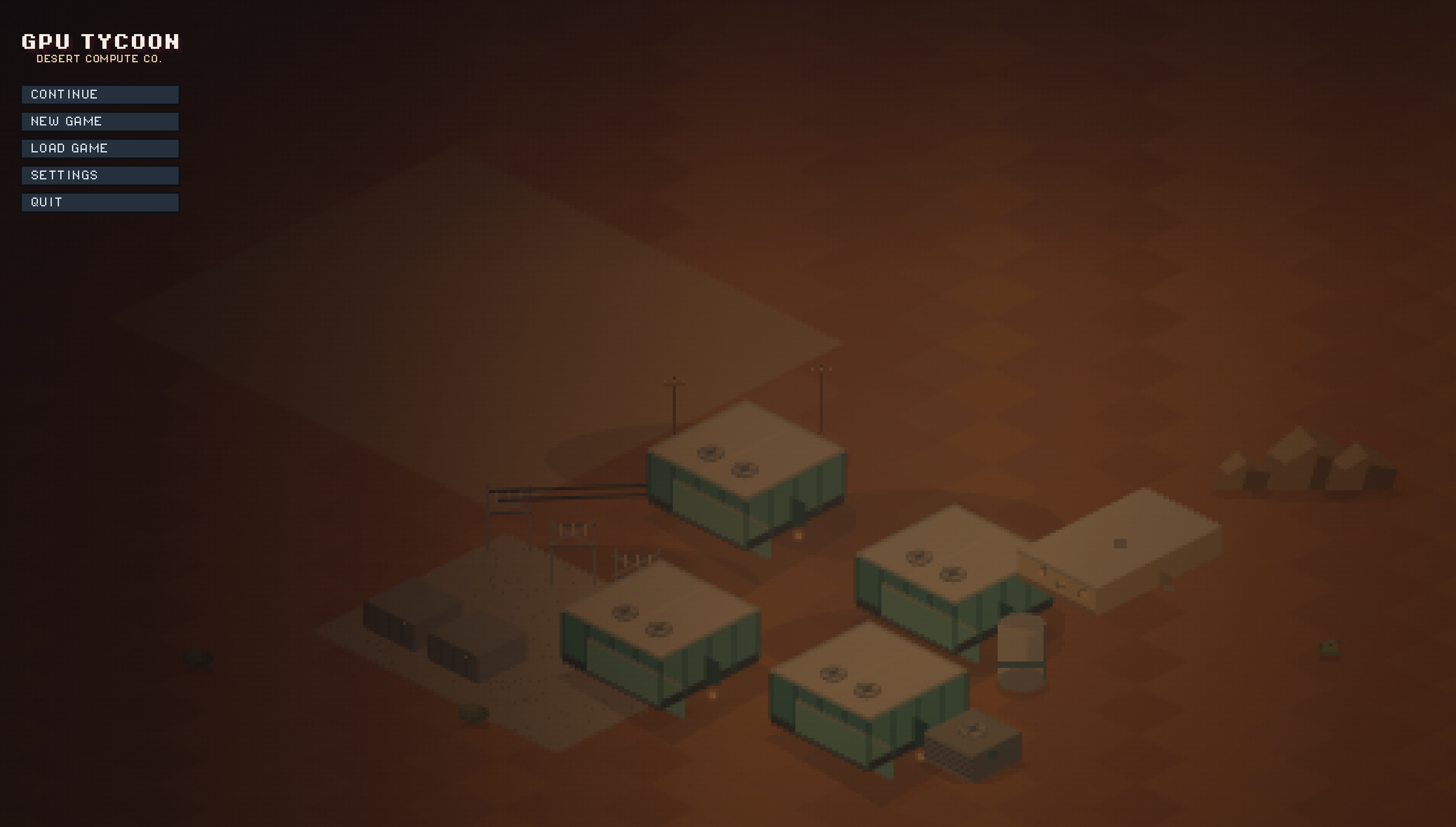 Main menu screenshot